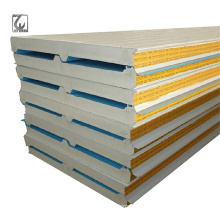 Materiales de techo de bajo costo 0.5 mm Surface EPS Panel de sándwich EPS Panel de pared de Sandwich